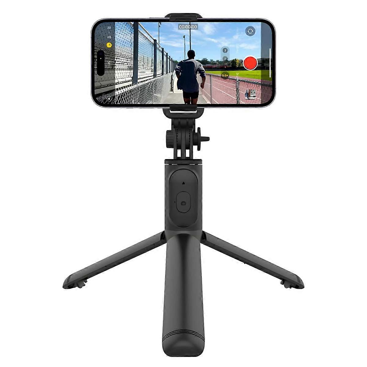 Extendable Selfie Stick with Tripod Model SelfieGo Lite, Black