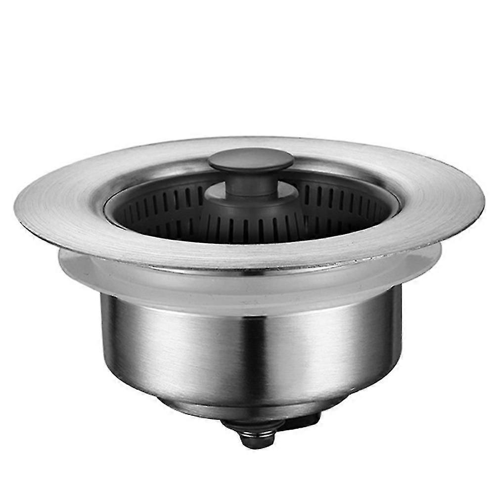 Stainless Steel Sink Drain Strainer Practical Sink Basin Drain Filter for Kitchen