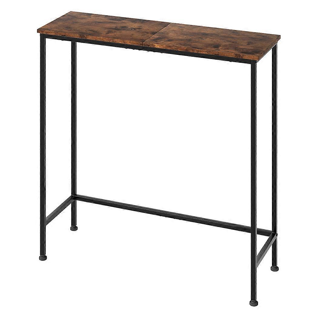 Narrow Console Table Slim Entryway Hallway Sofa Table Display Shelf Industrial