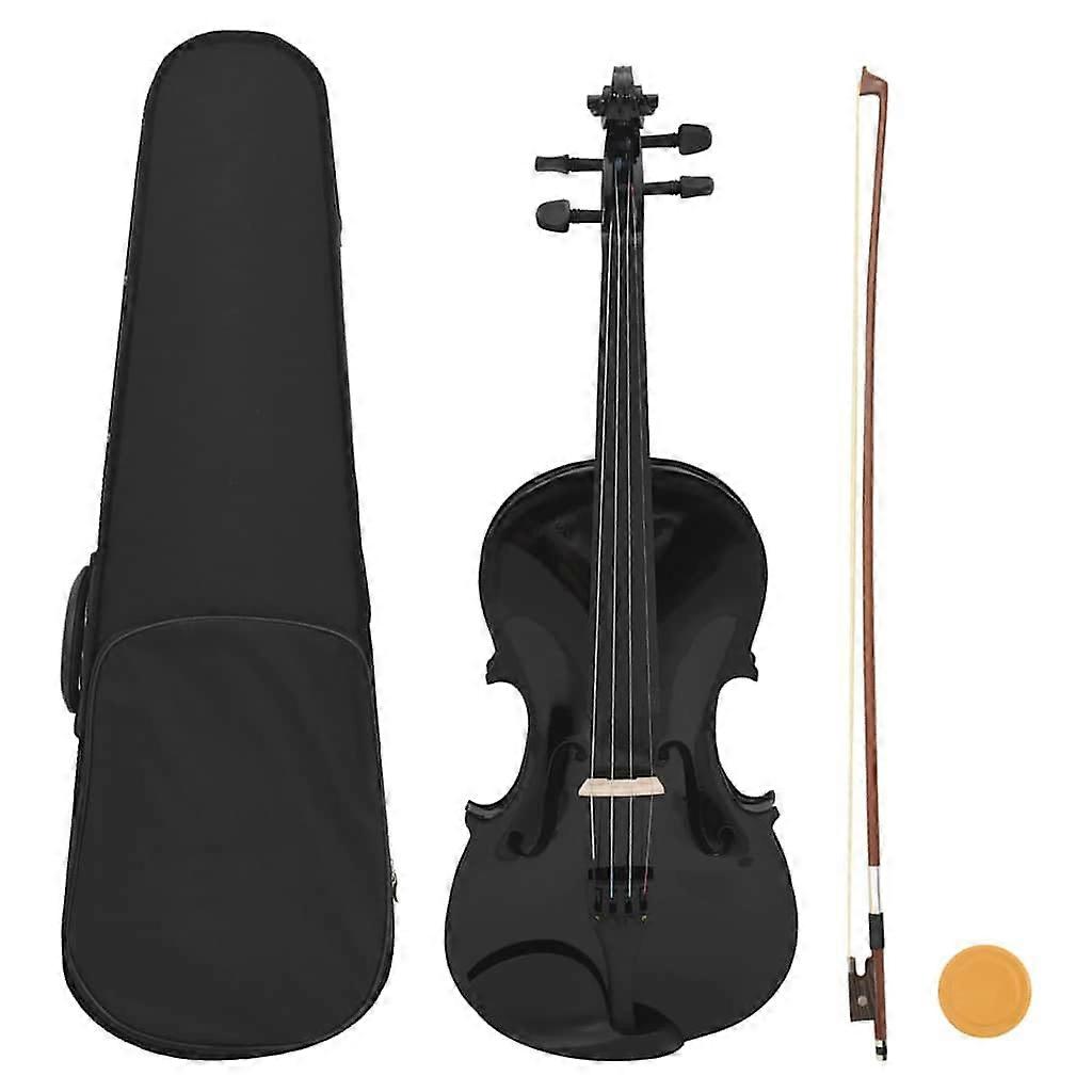 Beginner Violin Set 4/4 Full Size with Bow Case and Accessories Ready to Play Starter Pack