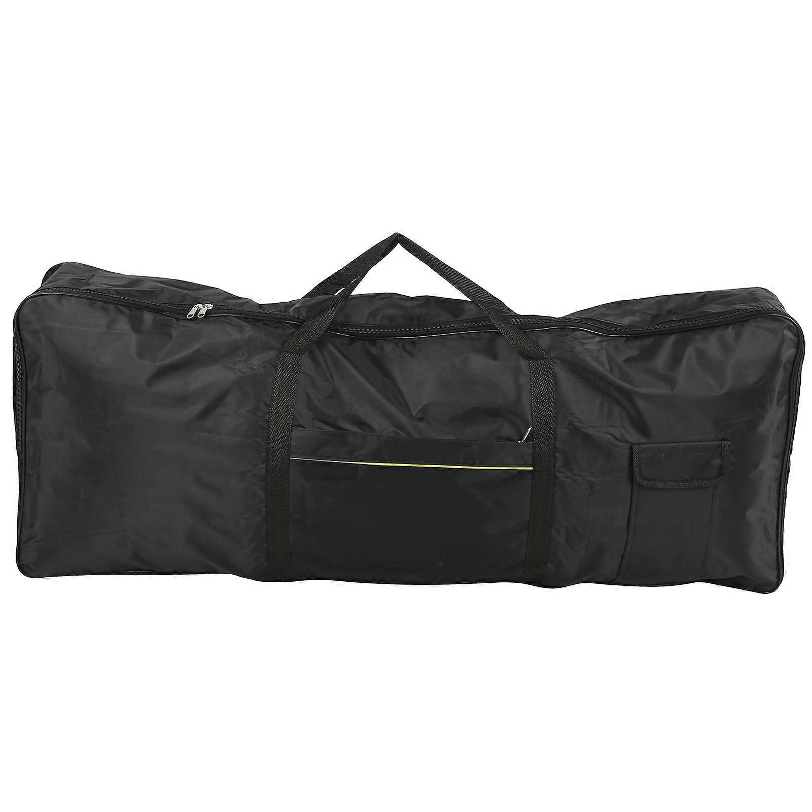 61 Key Keyboard Bag with Durable Oxford Construction, Ergonomic Handle, Dustproof Storage