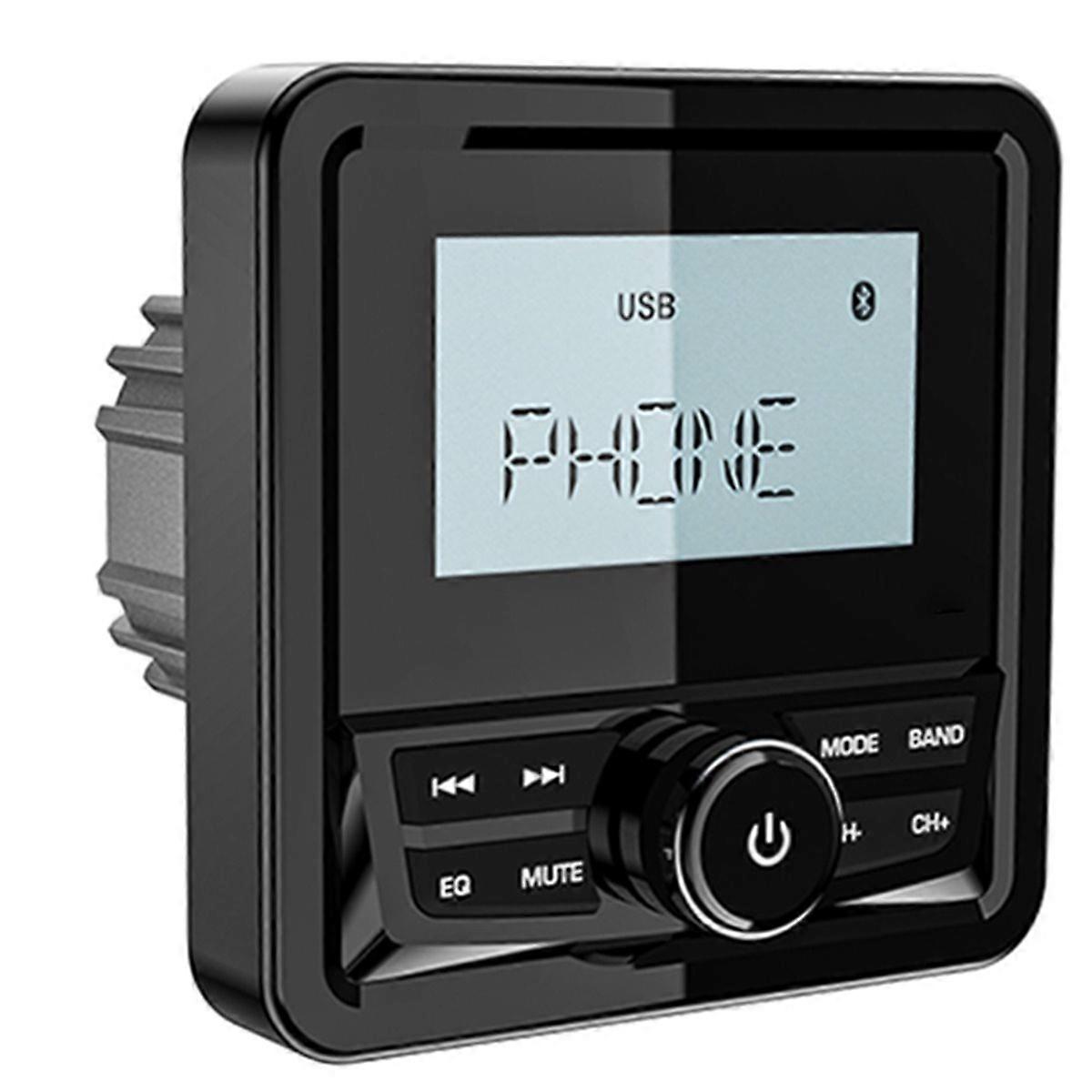 Bootsradiosystem Mediaplayer Square Marine Radio