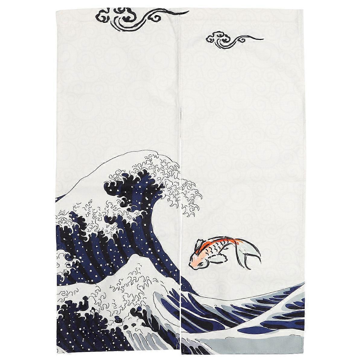 Door Curtain Creative Printing Pattern for Home Decoration 1piece