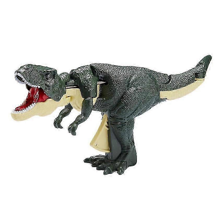 Extendable Dinosaur Press Toy with Swing Button Control