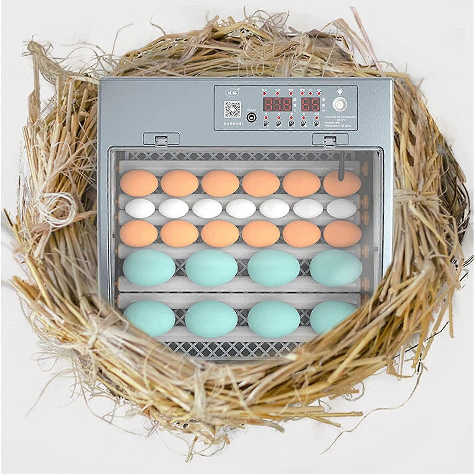 Automatic Egg Incubator 30 Egg Capacity with Temperature Control for Chicken Turkey Goose Hatching