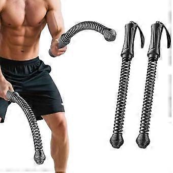 Portable Ropeless Battle Rope Set, Spring Arm Trainer for Home Gym, Strength Training & Full Body Workout