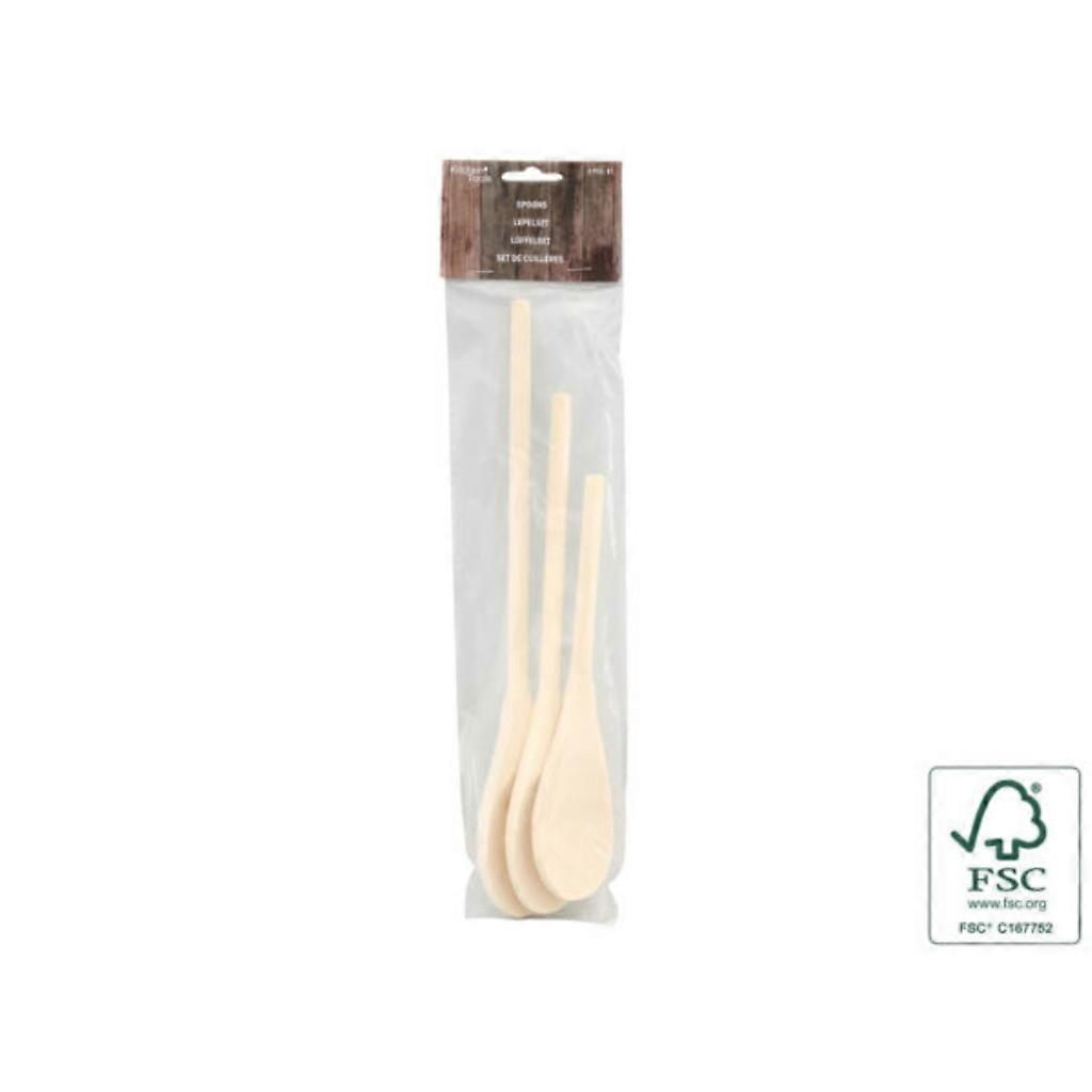 Träskedar 3 stycken