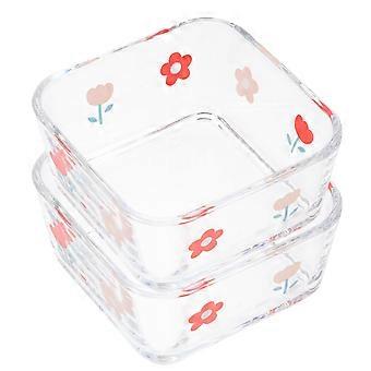 Gamelle pour hamster, petite gamelle en verre transparente (lot de 6), idéale pour nourrir les animaux.