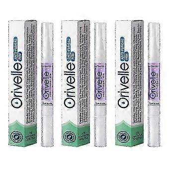 3 stuks nagelschimmelverwijderingspennen met tea tree-olie - Ideaal voor de behandeling van nagelschimmel SQ3