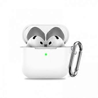 Silicone case for AirPods with AirPods 3 cleaning kit Color: Blanco MC1