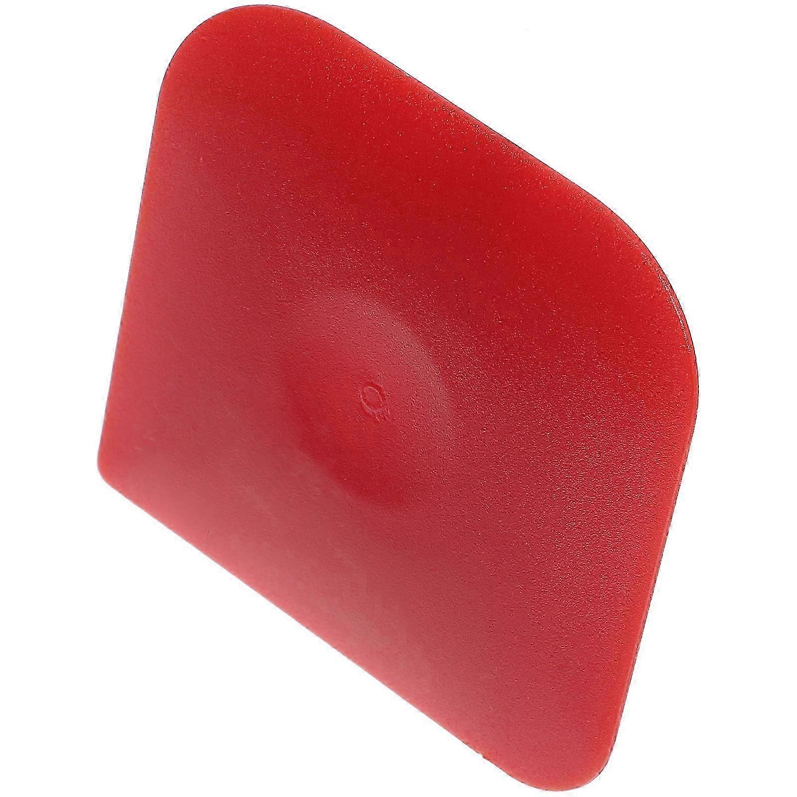 Kitchen Pan for Non Scratch Cleaning Red Plastic