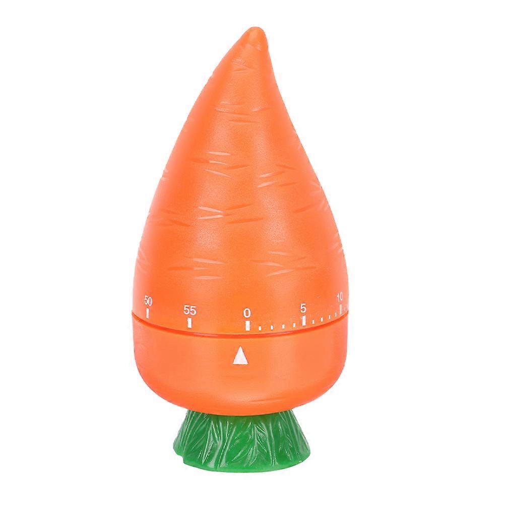 Cute Carrot Kitchen Timer Mechanical Timer 60 Minutes Countdown Cooking Teaching Mechanical Egg Timer Cute Mechanical Timer For Kitchen Reading Studyi