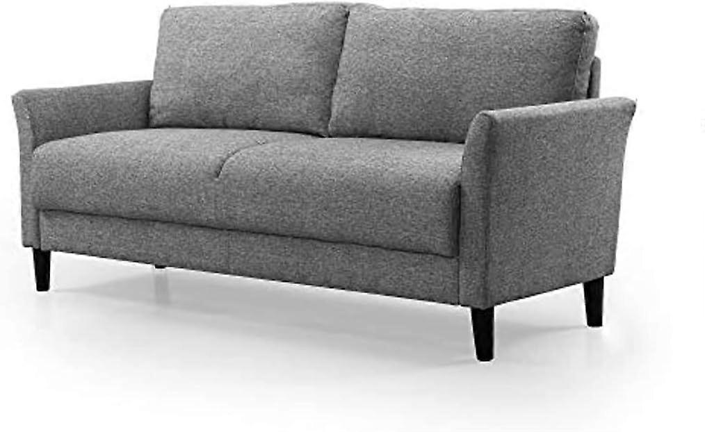 Sofa Couch/Easy, Tool-Free Assembly, Soft Grey