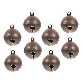 Small Copper Bells for Dog Collar with 16Pcs for Pet Decoration