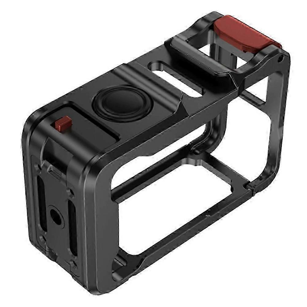 compatible DJI Action5 Pro/4/3 Action Cameras, Quick-Release and Multi-Functional Extended Protective Frame compatible Camera Cages.
