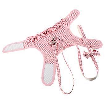 Dog Leash Set Adjustable Soft Mesh Pet Harness for Medium Dogs 3Sets