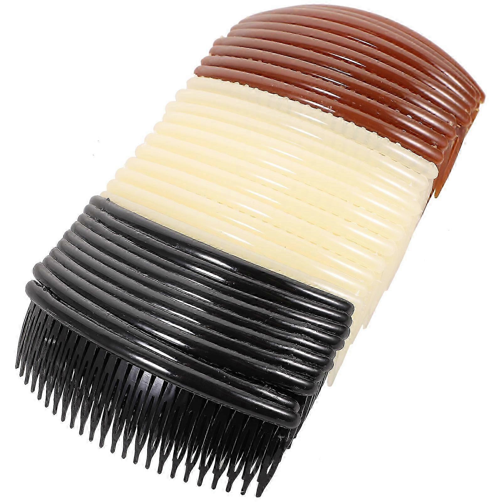 30Pcs Plastic Side Combs, Assorted Color, Hair Styling Tools