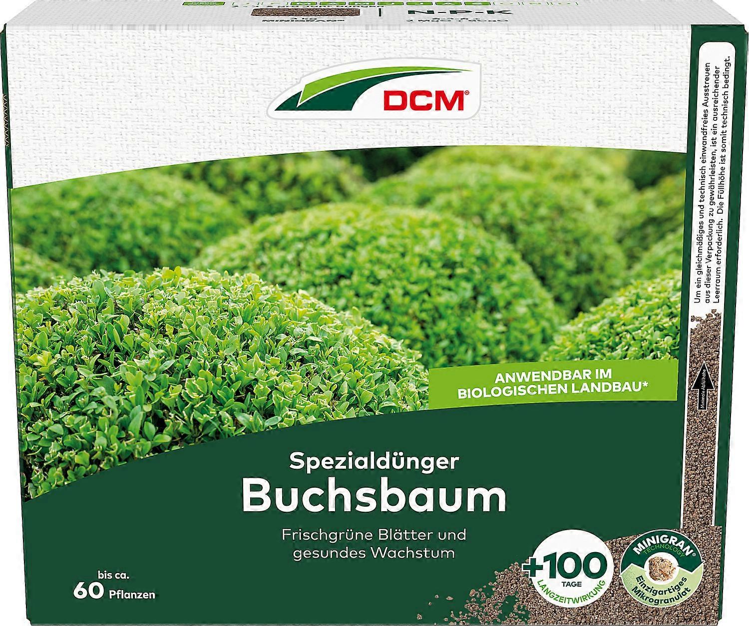 DCM Spezialdünger für Buchsbaum, Minigran Technology, 3 kg