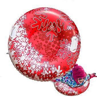 Snow Tube 31.5 Inch Heavy Duty PVC Inflatable Sled with Handles for Adults and Kids Winter Fun Ref: 2473