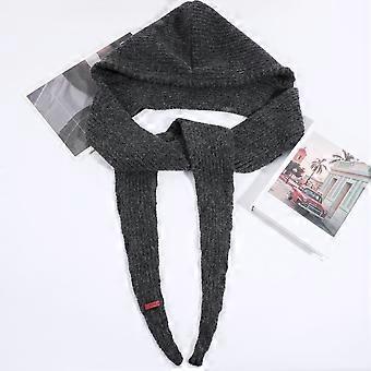Women'S Elegant Thick Winter Scarf & Hooded Cape - Soft Warm All-Season Luxury Coat-like Collar, Machine Washable BrownR [XR]