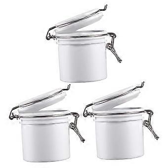 Eyelash Extension Glue Holder Jar - Durable Stainless Steel Storage for Salons and Home Use