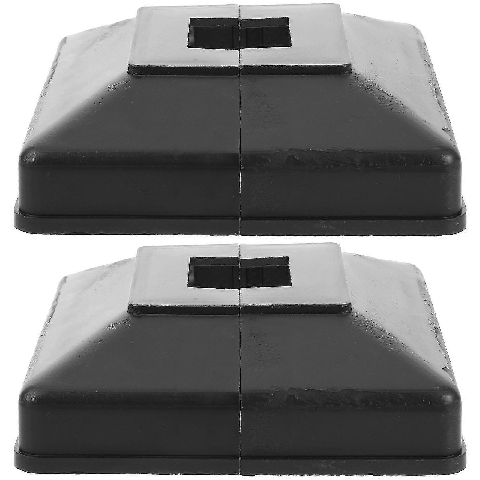 2pcs Column Wrap compatible with Porch Light Post Cap Split Post Cover Post Trim Accessory