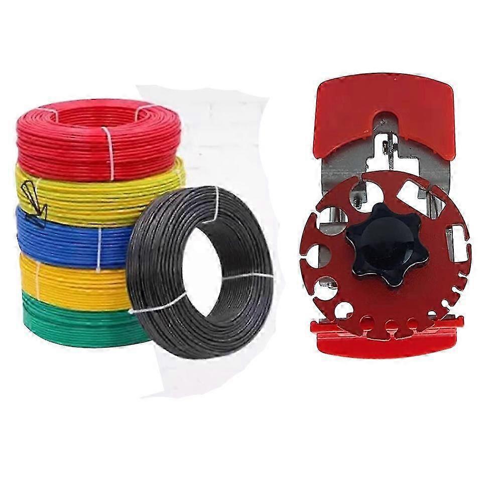 Handheld Wire Stripper Compact Versatile Adjustable Depth Cable Stripper Tool