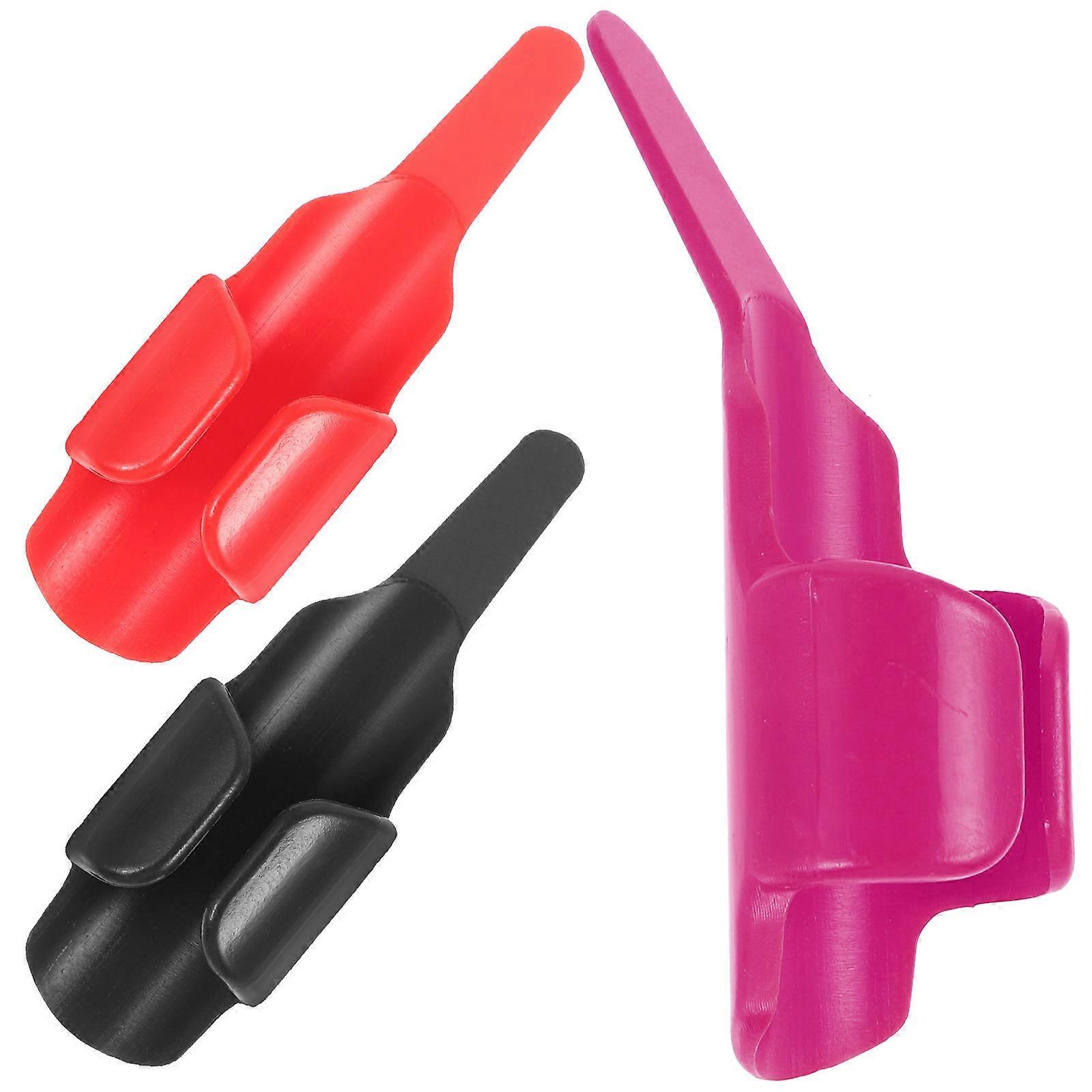 3Pcs Sew Fingerthing Thread Controller Sewing Fingerthing Pusher Knitting Sewing Tools