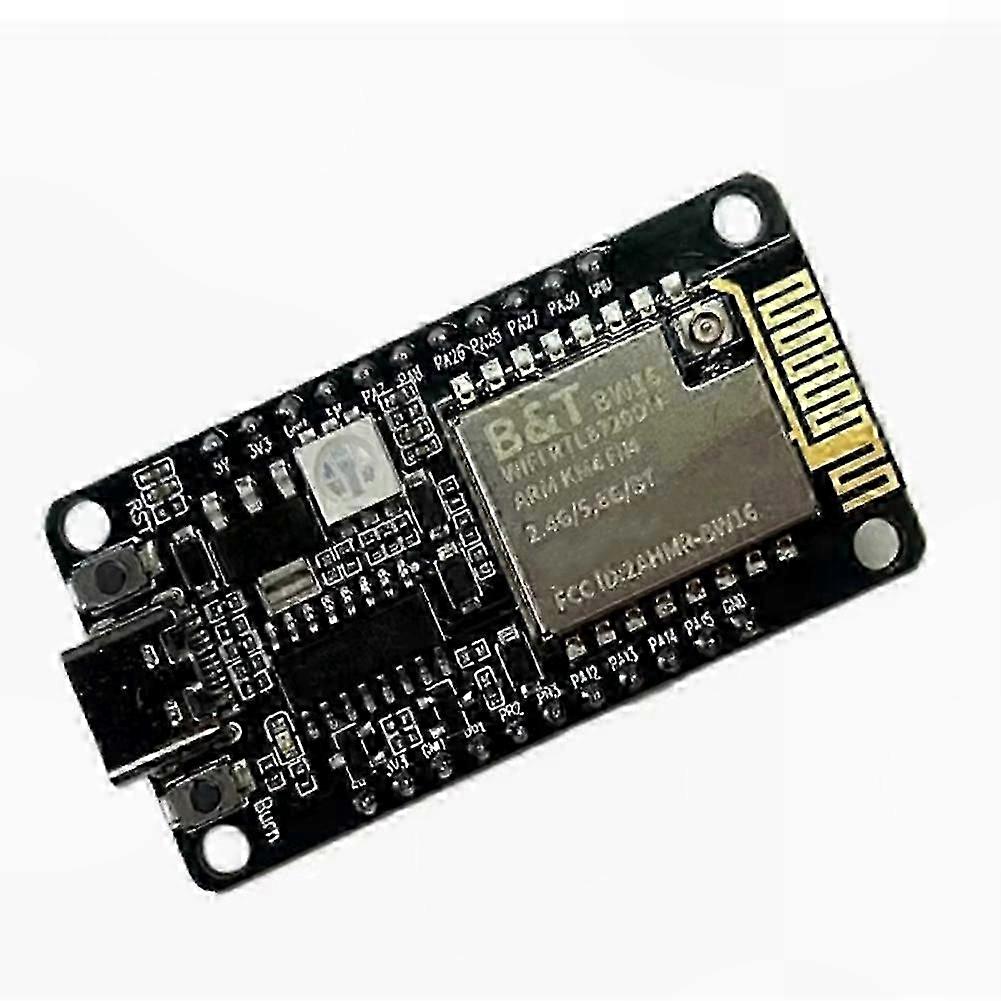 Development Board with IPEX Antenna, RTL8720DN Chip, NodeMCU Serial to Wi-Fi Wireless Module, Bluetooth Functionality for Soldering Projects