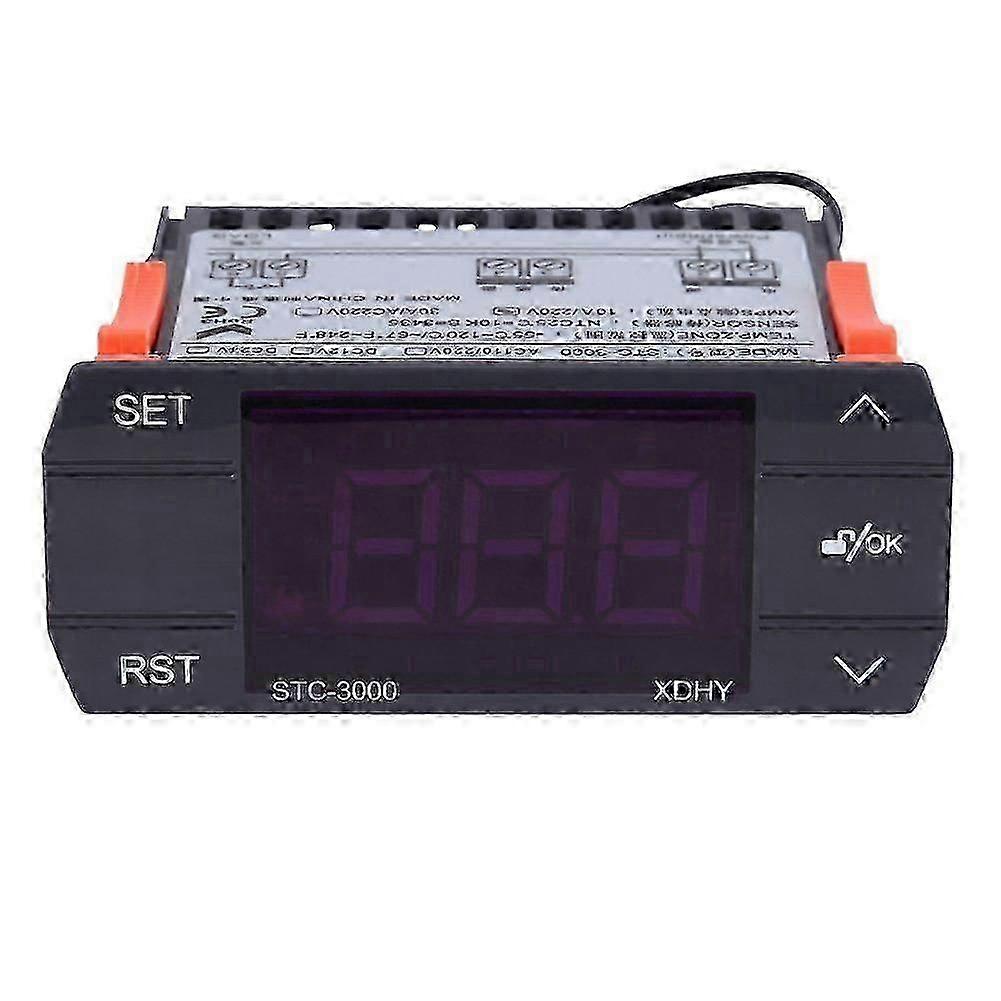STC-3000 Digital Temperature Controller Thermostat with Sensor 110-220V 30A