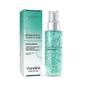 Hyaluronic Acid Hydrating Capsule Mist, Refreshing Face Spray for Deep Hydration, Smooth Skin, 100ml, Suitable for All Skin Types