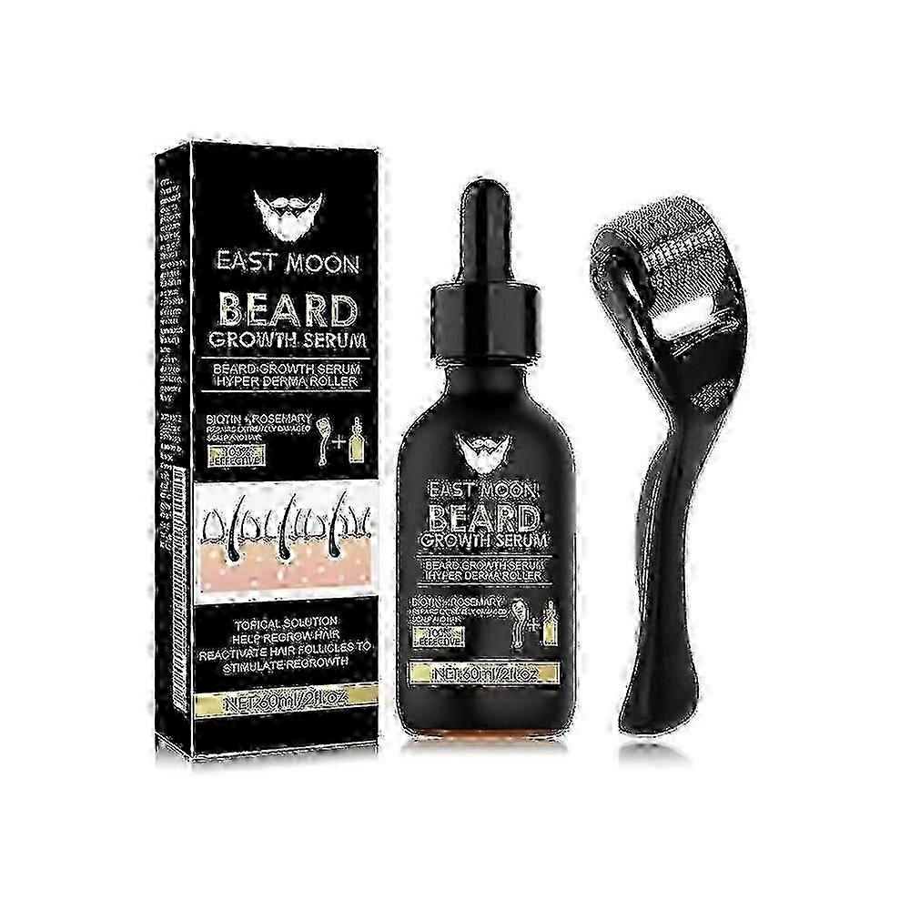 Beard Density Serum & Steel Roller
