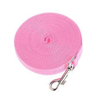 Pet Training Lead Long Dog Puppy Lead Leash for Pet Training Use Pink