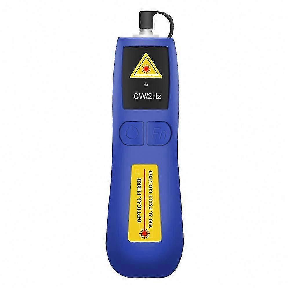 Optic Fiber Visual Fault Locator with Red Light Pen Functionality