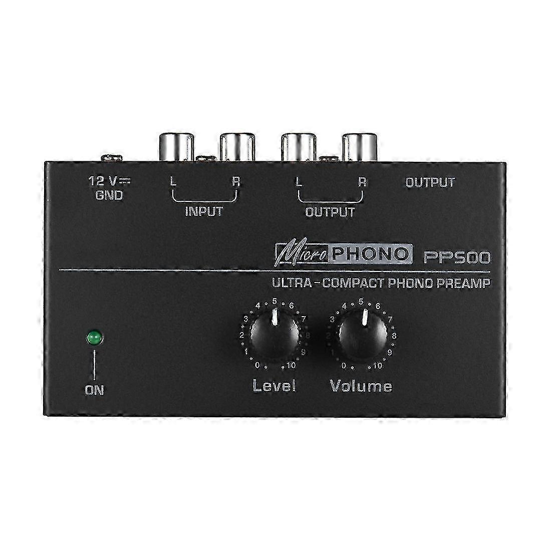 Compact RIAA Phono Preamp Metal