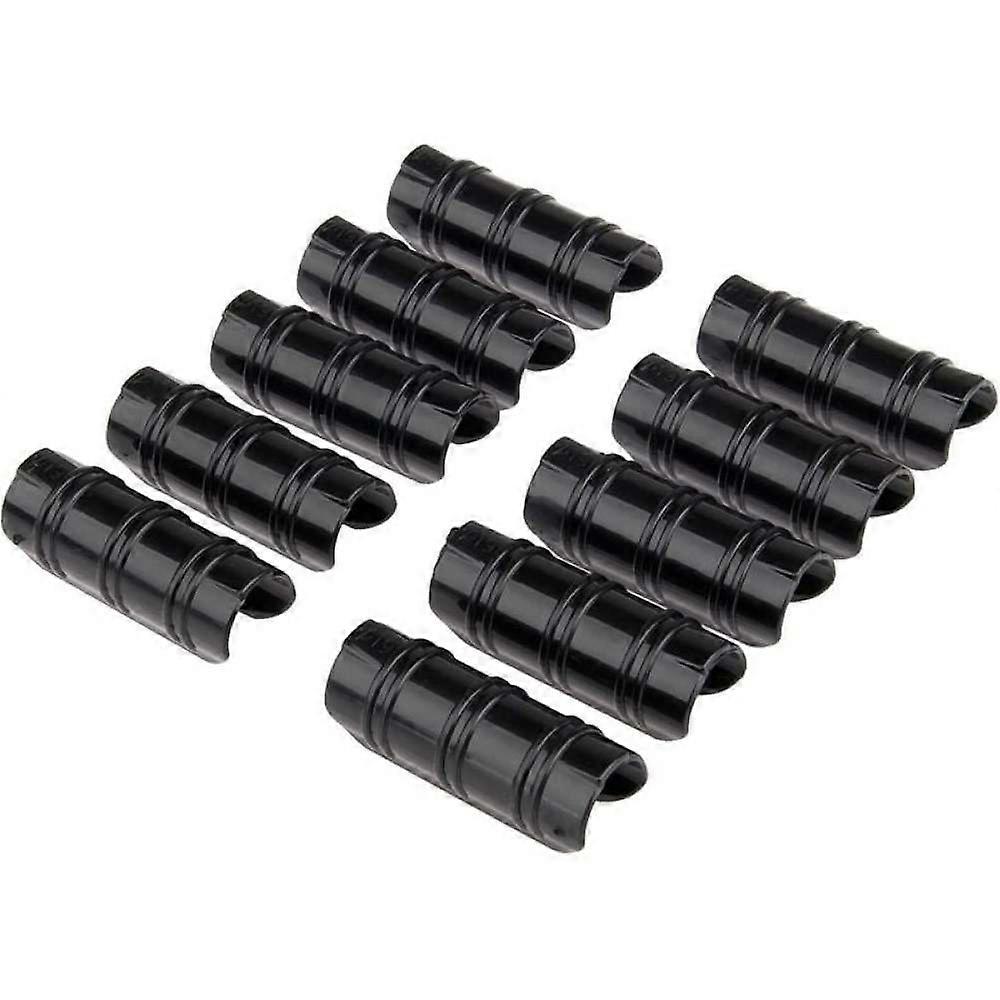 Wind-Resistant Snap-On Greenhouse Clips For Pipe Frames