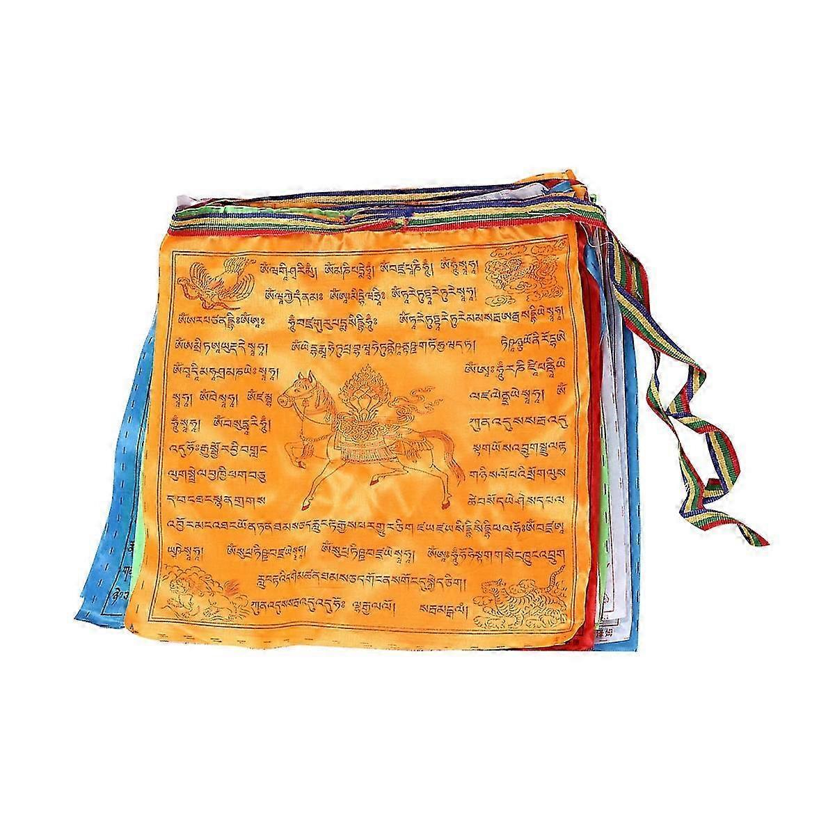 Tibetan Wind Horse Prayer Flags