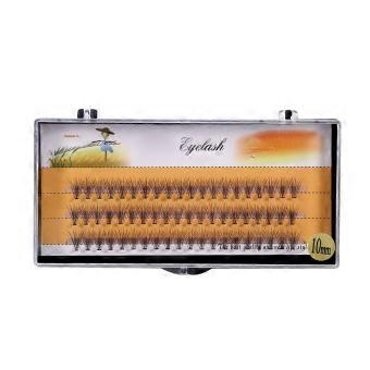 Natural Soft False Eyelash Extension Deluxe Lashes VOLUME Flase Fans 3d Eyelashes(10mm)