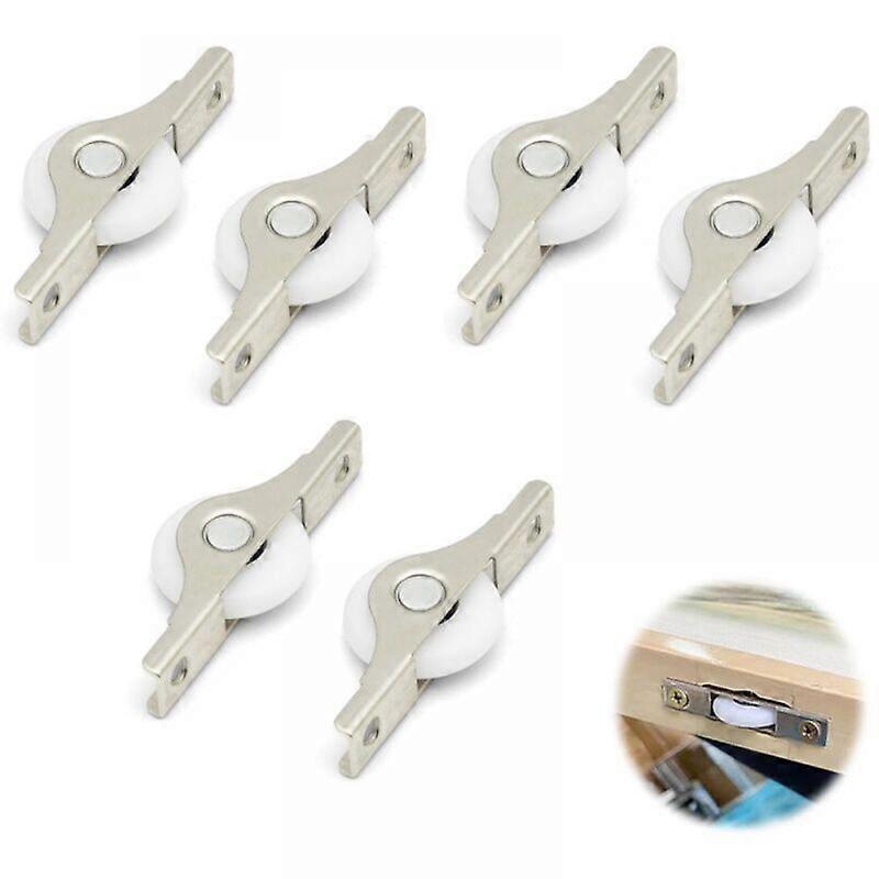 Sturdy Mini Fixed Casters PU Steel Build