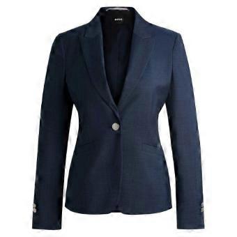 Boss Womens/Ladies Patterned Regular Formal Blazer