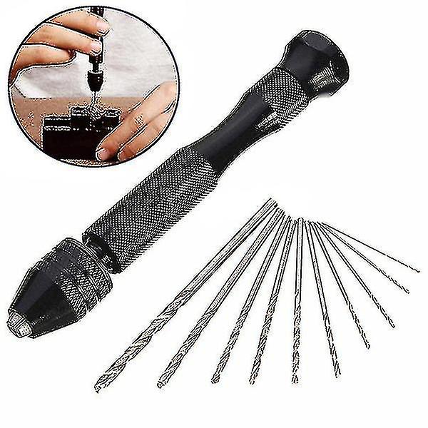 11 st miniborrverktyg för borrning i valnöt