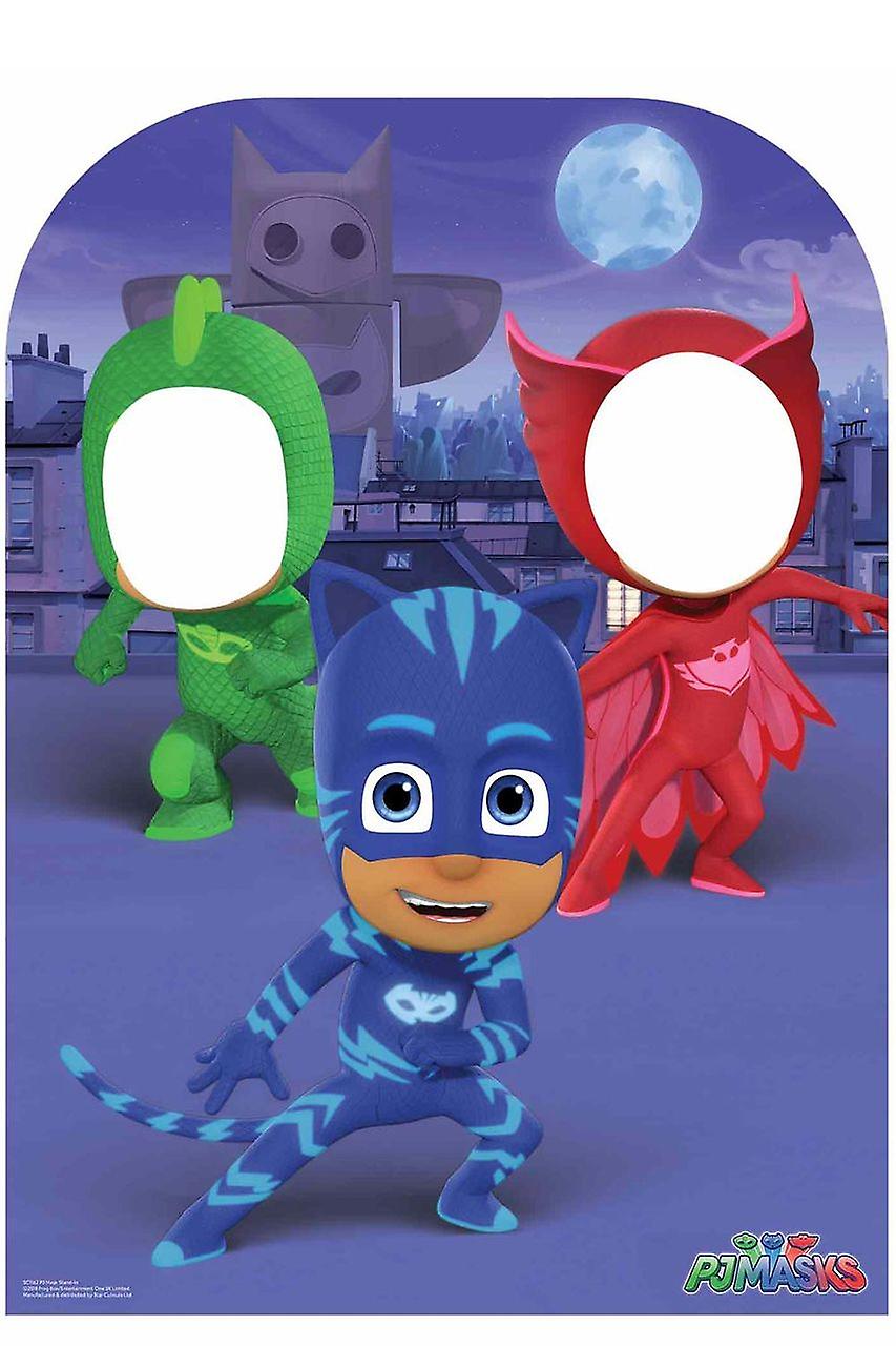 PJ Masks Child Size Stand In Cardboard Cutout / Standee / Standup / Standee
