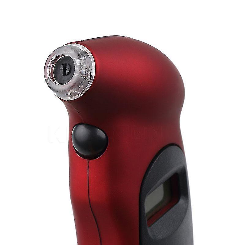 Red 150psi Lcd Digital Tire Tyre Air Pressure Gauge Tester For Car Auto Motorcycle