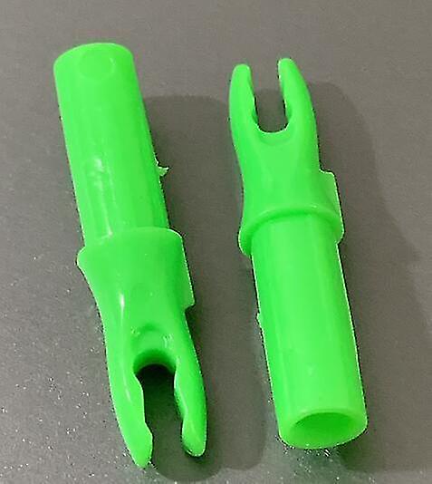 Green Archery Arrow Internal Nocks