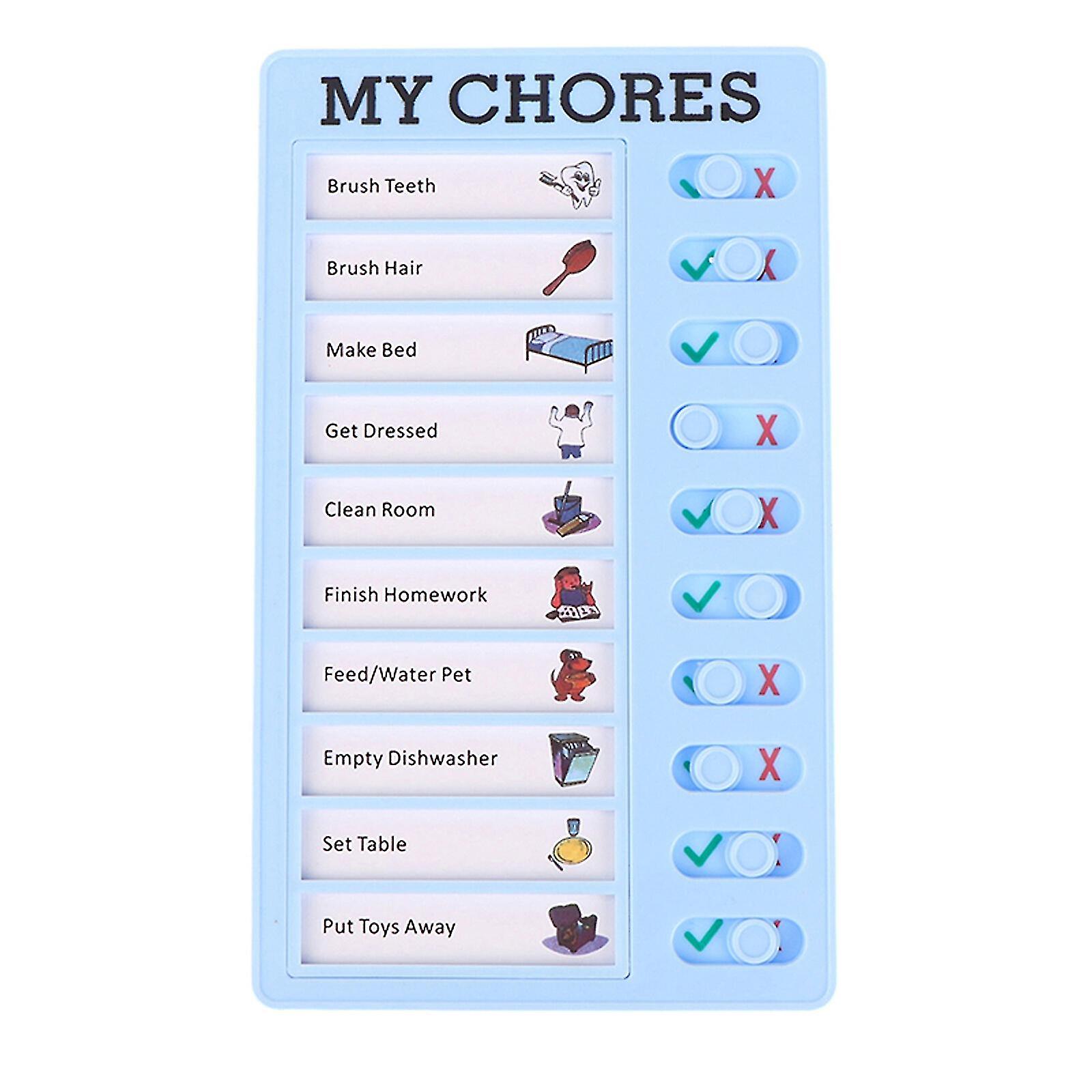 Portable Chore Chart Memo Boards Detachable Message Board Rv Checklist  Daily Affairs For Home Travel Planning Reminder Tool 4.7x7.9 Inch