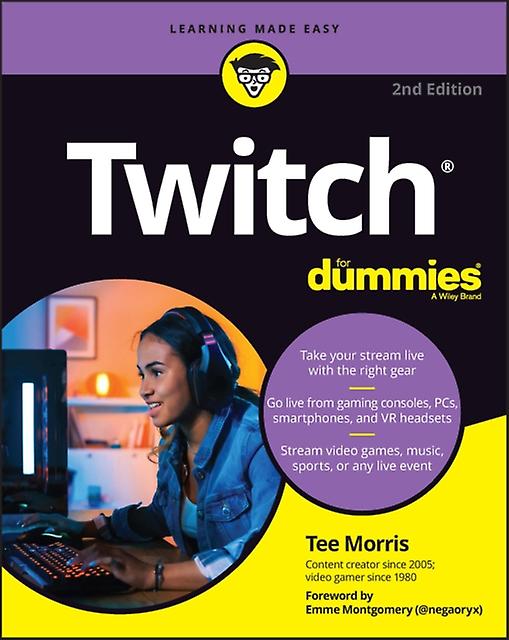 Twitch For Dummies by Tee Morris Paperback