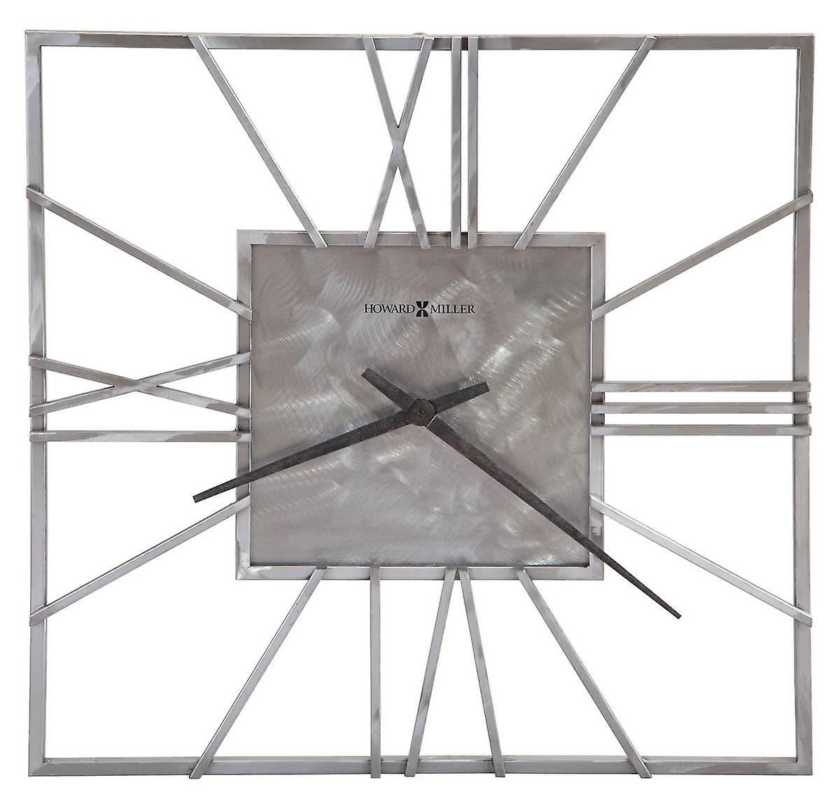 Howard Miller Lorain Wall Clock - Silver