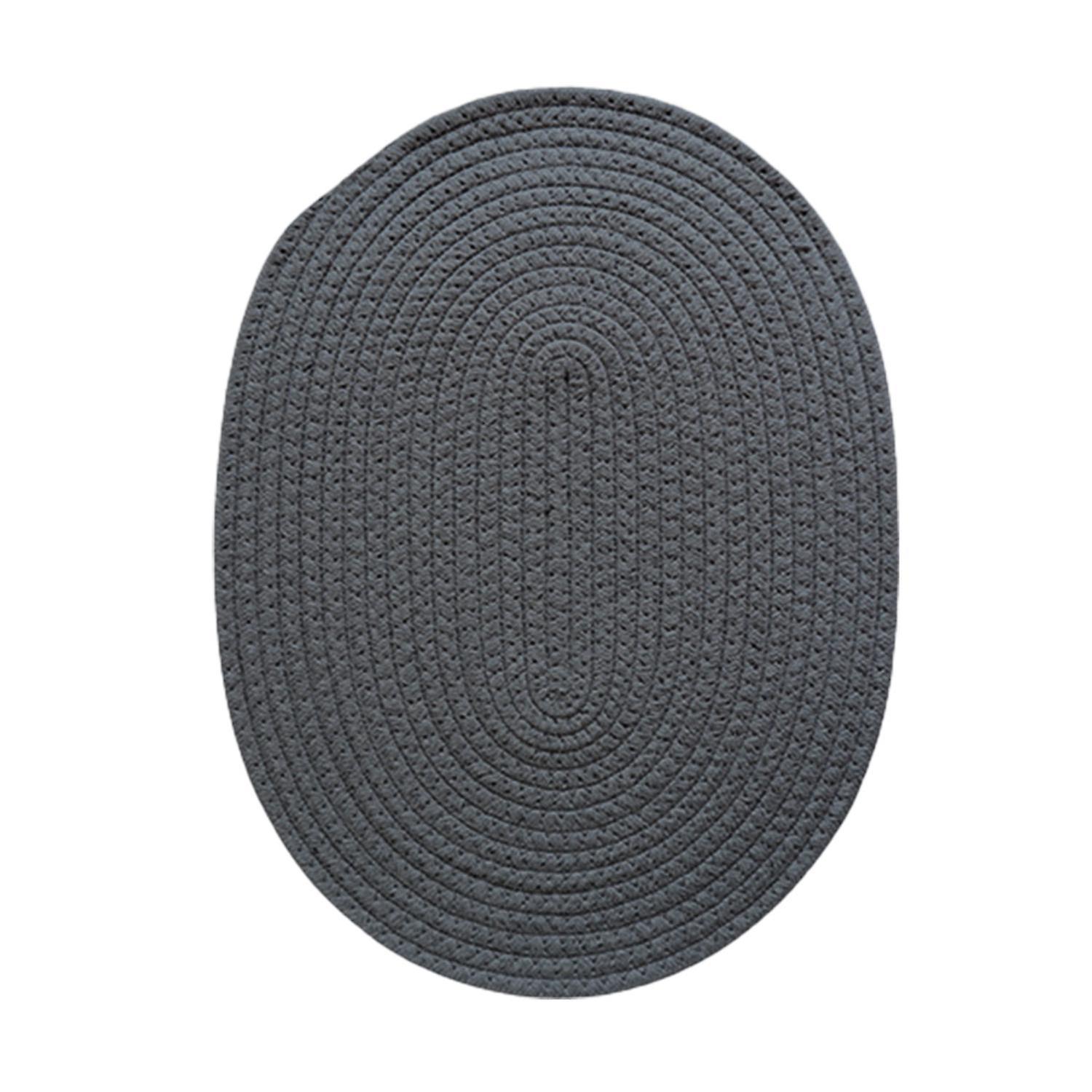 Insulation Pad Heat Insulation Simplicity Decorative Japanese Style Cotton Simple Oval Woven Mat