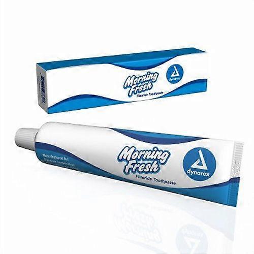 Dynarex Toothpaste Morning Fresh Mint Flavor 2.75 oz. Tube, 2.75 Oz (Pack of 1)