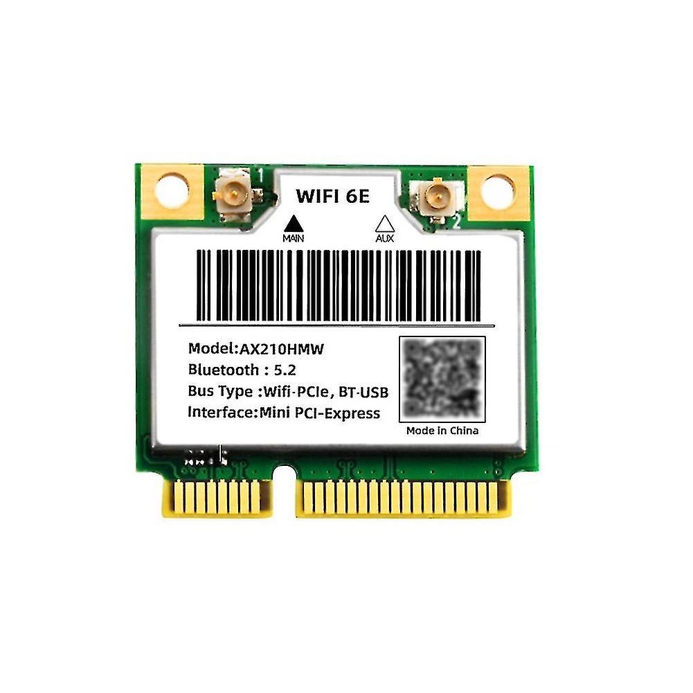 Wifi 6e Ax210hmw Mini Pcie Wifi 6 Wifi Card For Ax210 5374mbps Bluetooth5.2 802.11ax 2.4g/5g/6g Wif